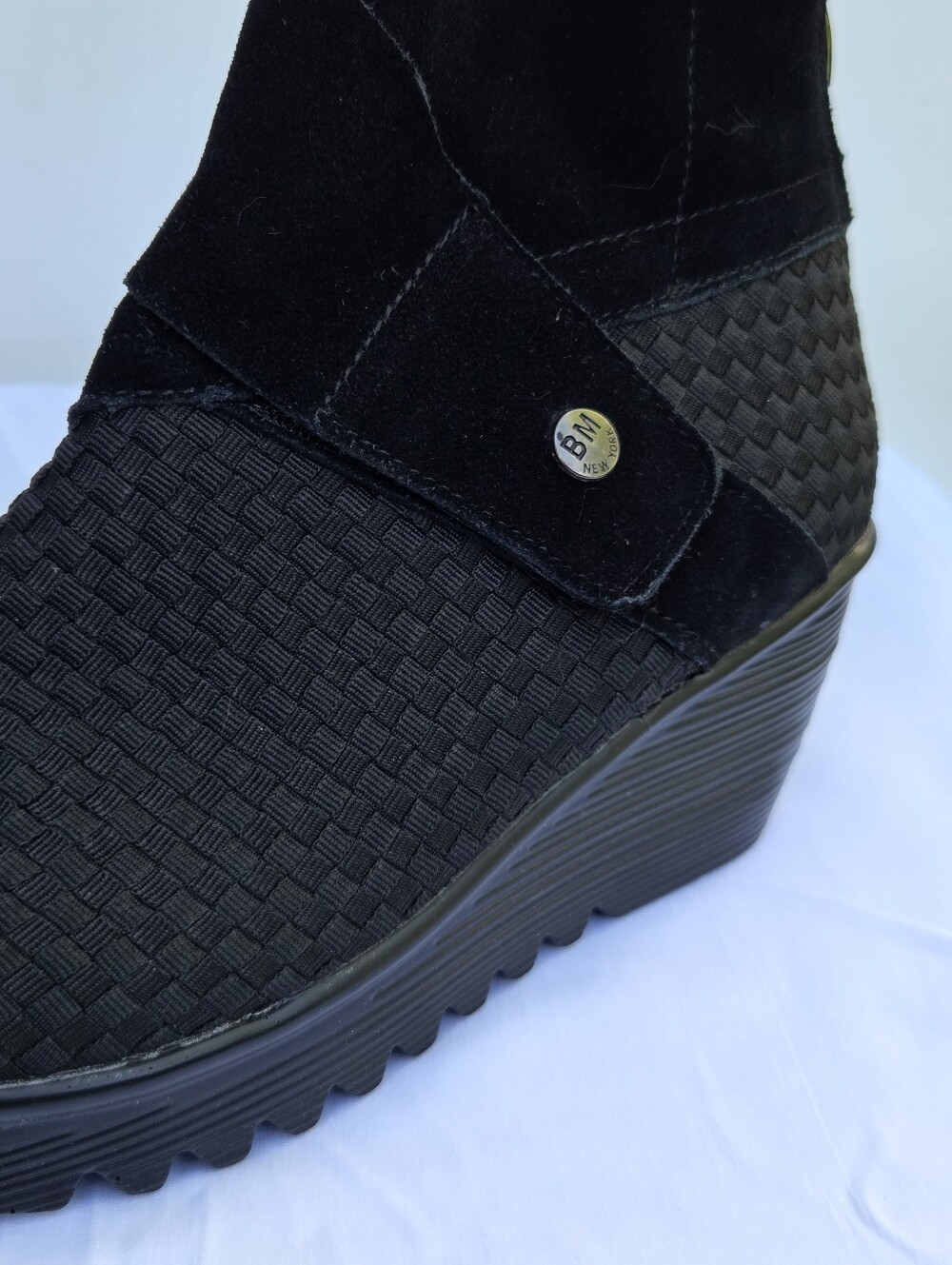 Bernie Mev. Womens Jacqueline Wedge Shoe Size-38(US7) - Picture 6 of 11